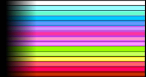 html neon colors